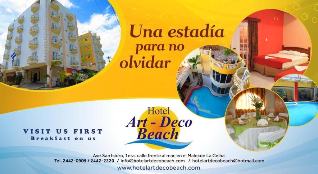 Hotel Art Deco Beach 라 세이바 외부 사진